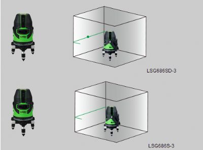 LSG686S綠激光標(biāo)線儀（4V1H1D）&LSG686SD綠激光標(biāo)線儀（4V1H3D）